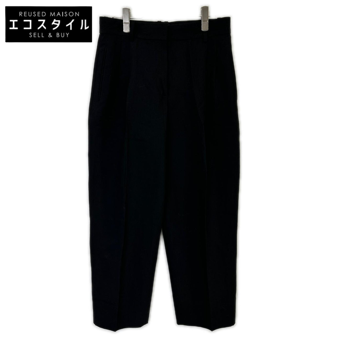 THE ROW ザ ロウ 【美品/国内正規】8719W3677 Lilas ハイライズ ワンタック スラックス ボトムス