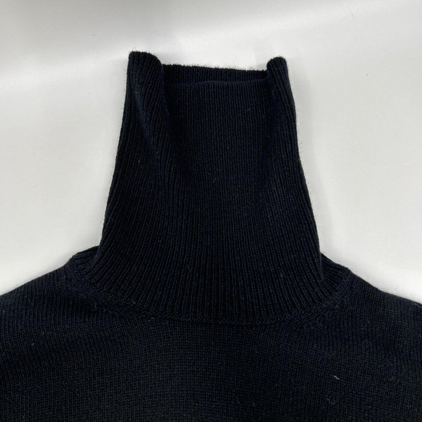 CELINE セリーヌ 【美品/国内正規】2A88T2070 サルキー刺繍 カシミヤ100％ タートルネック ショート丈ニットセーター トップス