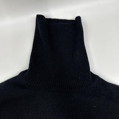 CELINE セリーヌ 【美品/国内正規】2A88T2070 サルキー刺繍 カシミヤ100％ タートルネック ショート丈ニットセーター トップス