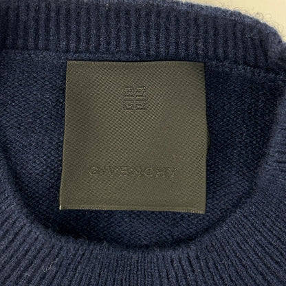 GIVENCHY ジバンシー 【美品/国内正規】BW908N4ZEQ ロゴ カシミヤ100％ 4G ニットセーター トップス