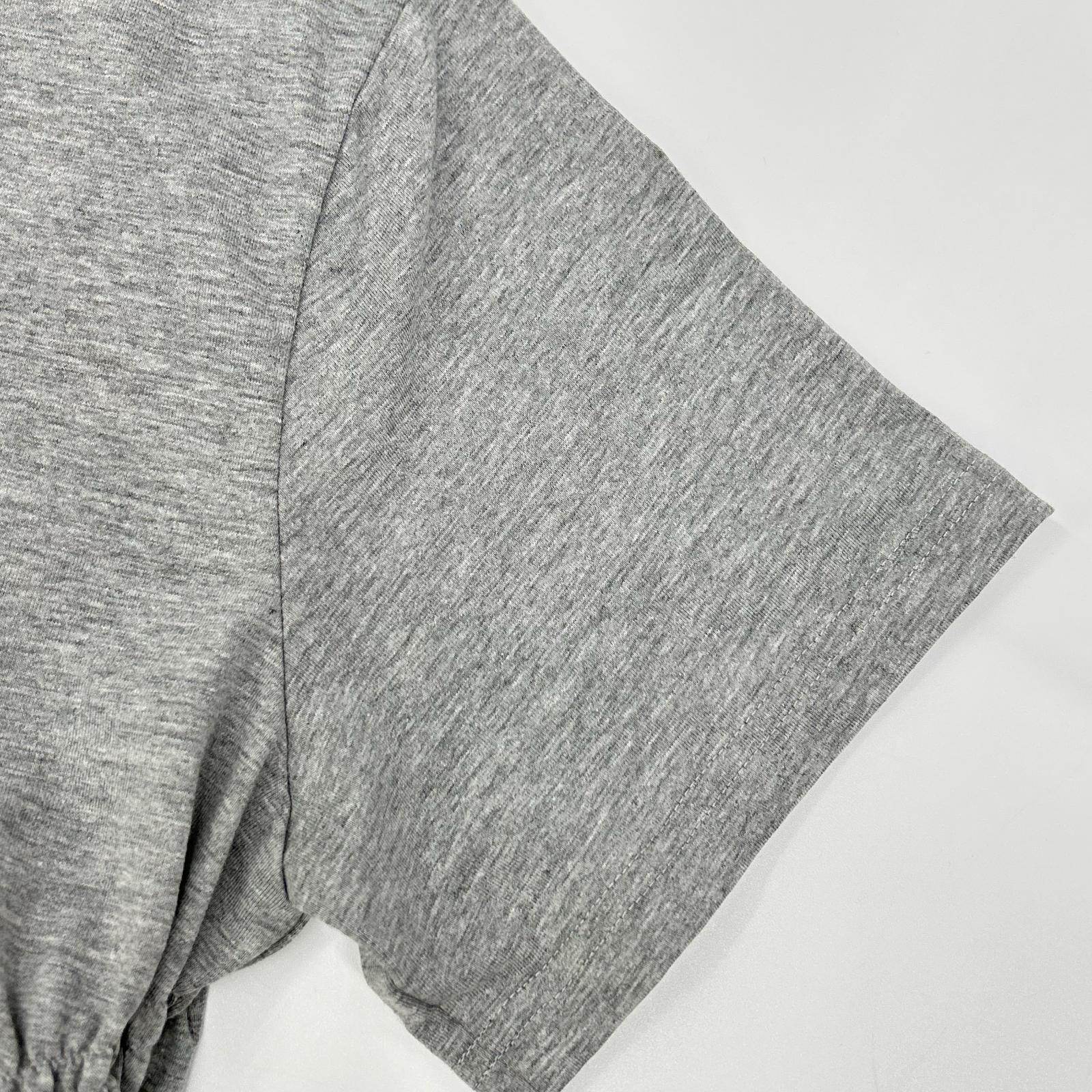 Cecilie Bahnsen セシリーバンセン 25SS 424RTW11002 グレー ACE TOP デザインギャザーTシャツ トップス