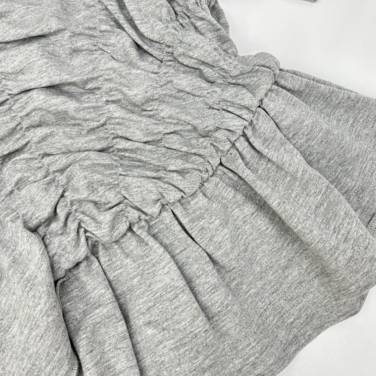 Cecilie Bahnsen セシリーバンセン 25SS 424RTW11002 グレー ACE TOP デザインギャザーTシャツ トップス