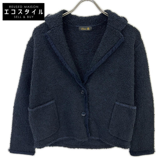 DRAWER ドゥロワー 6515-199-0599 RESORT2 3G フリンジ ニット ジャケット ジャケット