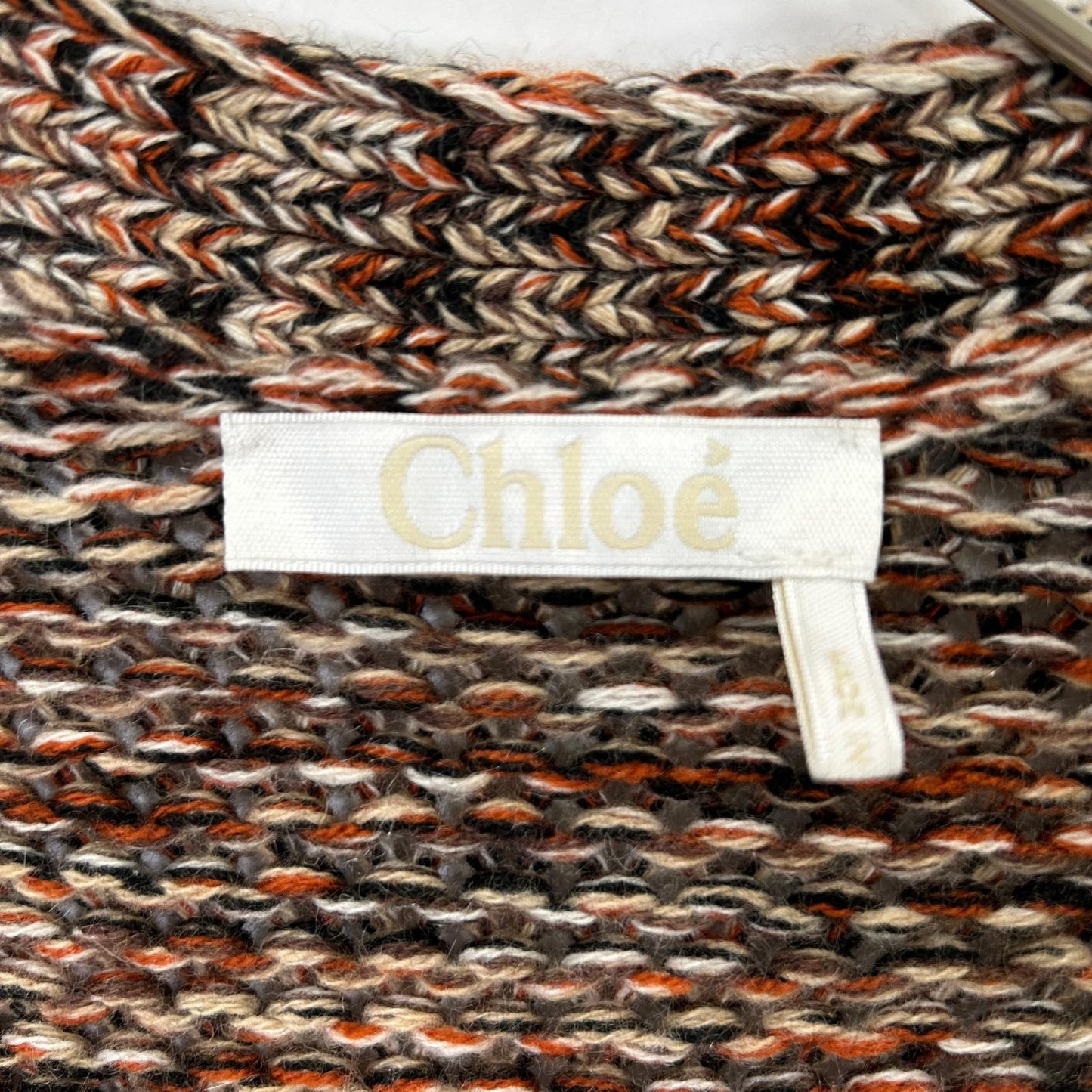Chloe クロエ 【国内正規】ウールｘカシミヤ オーバーサイズ ニットカーディガン トップス