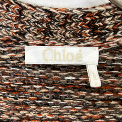 Chloe クロエ 【国内正規】ウールｘカシミヤ オーバーサイズ ニットカーディガン トップス
