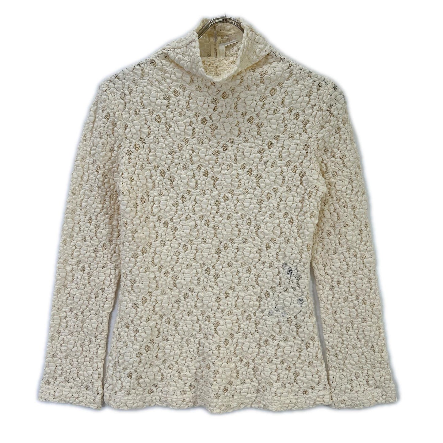 Chloe クロエ 【国内正規/24SS】HT0541011538 レース ハイネック ストレッチ トップス トップス