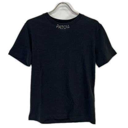 PATOU パトゥ 【美品/国内正規】JE1259990999B オーガニックコットン エンブロイダリーパトゥ 半袖Tシャツ トップス