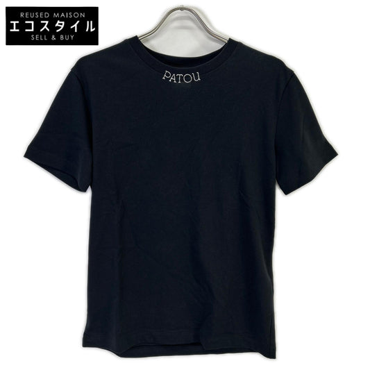 PATOU パトゥ 【美品/国内正規】JE1259990999B オーガニックコットン エンブロイダリーパトゥ 半袖Tシャツ トップス
