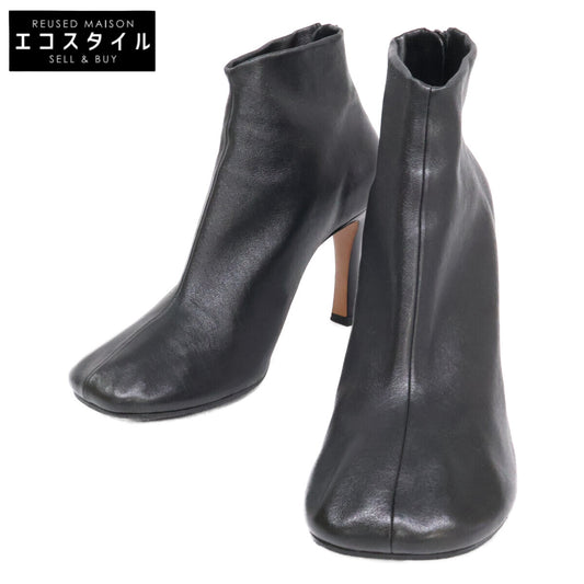 CELINE セリーヌ 【美品】フィービー期 レザー バックジップ ヒール ブーティ シューズ