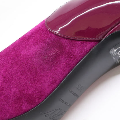 RogerVivier ロジェヴィヴィエ 【美品】スエード/パテント スクエアトゥ パンプス シューズ