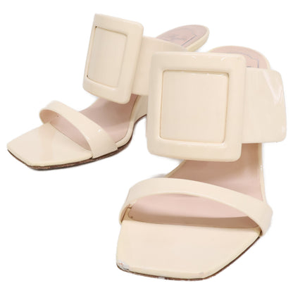 RogerVivier ロジェヴィヴィエ パテントレザー ウェッジソール ミュール シューズ