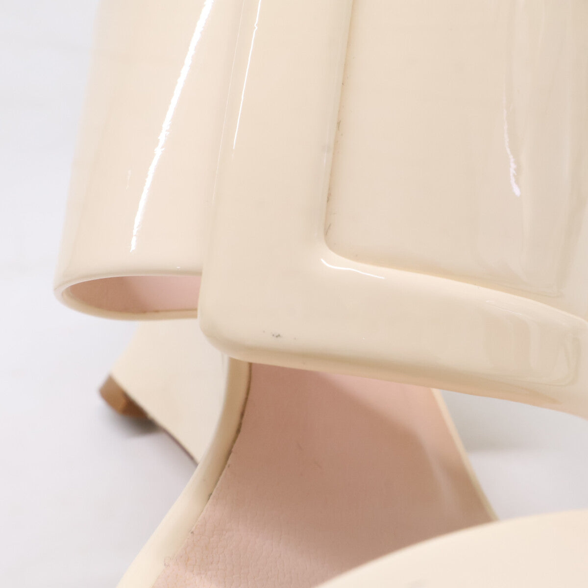 RogerVivier ロジェヴィヴィエ パテントレザー ウェッジソール ミュール シューズ