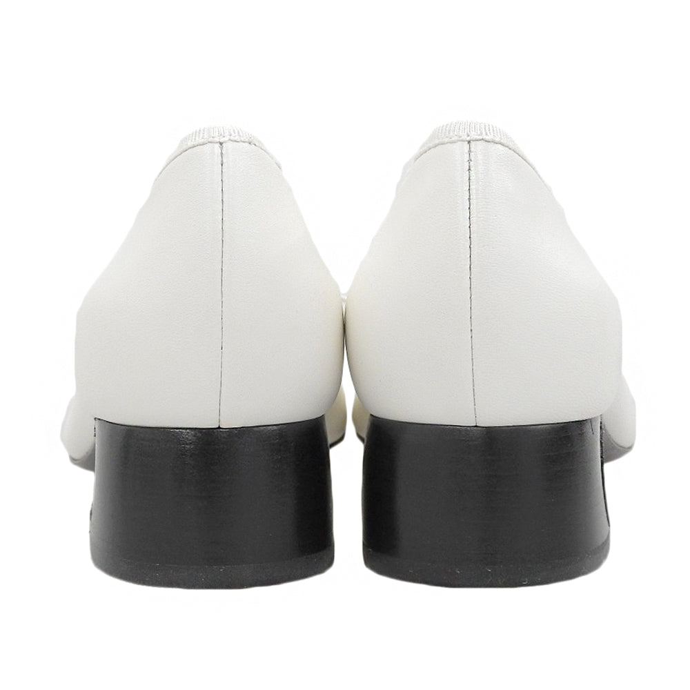 3.1 Phillip lim スリーワンフィリップリム 新品同様 ソフトバレリーナパンプス シューズ レディース ホワイト 37 42-100-46-075968 シューズ