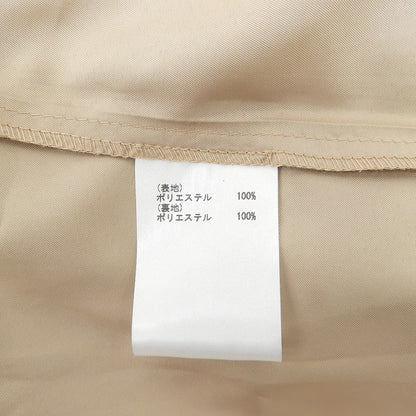 GRACE CONTINENTAL グレースコンチネンタル 美品 ポリエステル シアーロングフレア イージースカート レディース グレージュ 36 0321139184 スカート