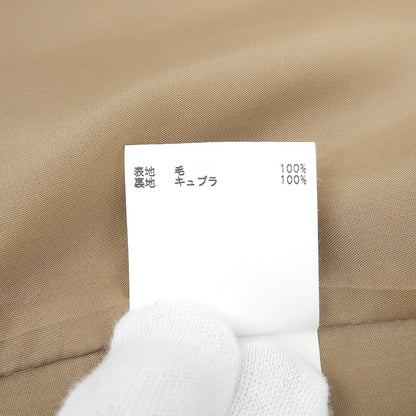 ANAYI アナイ 美品 ウールギャバジン ダブルブレストテーラードジャケット レディース ベージュ 40 10192710030 ジャケット