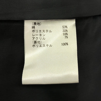 Diagram ダイアグラム 0323101143 ブラック 金釦 ダブルブレスト ツイードテーラードジャケット トップス