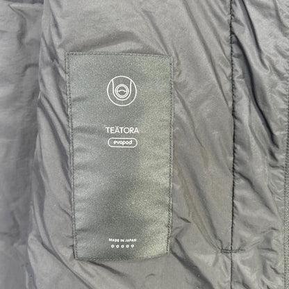 TEATORA テアトラ TT-108V-EVA ブラック ナイロン EVAPOD Mute Scope Vest ダウンベスト ジャケット