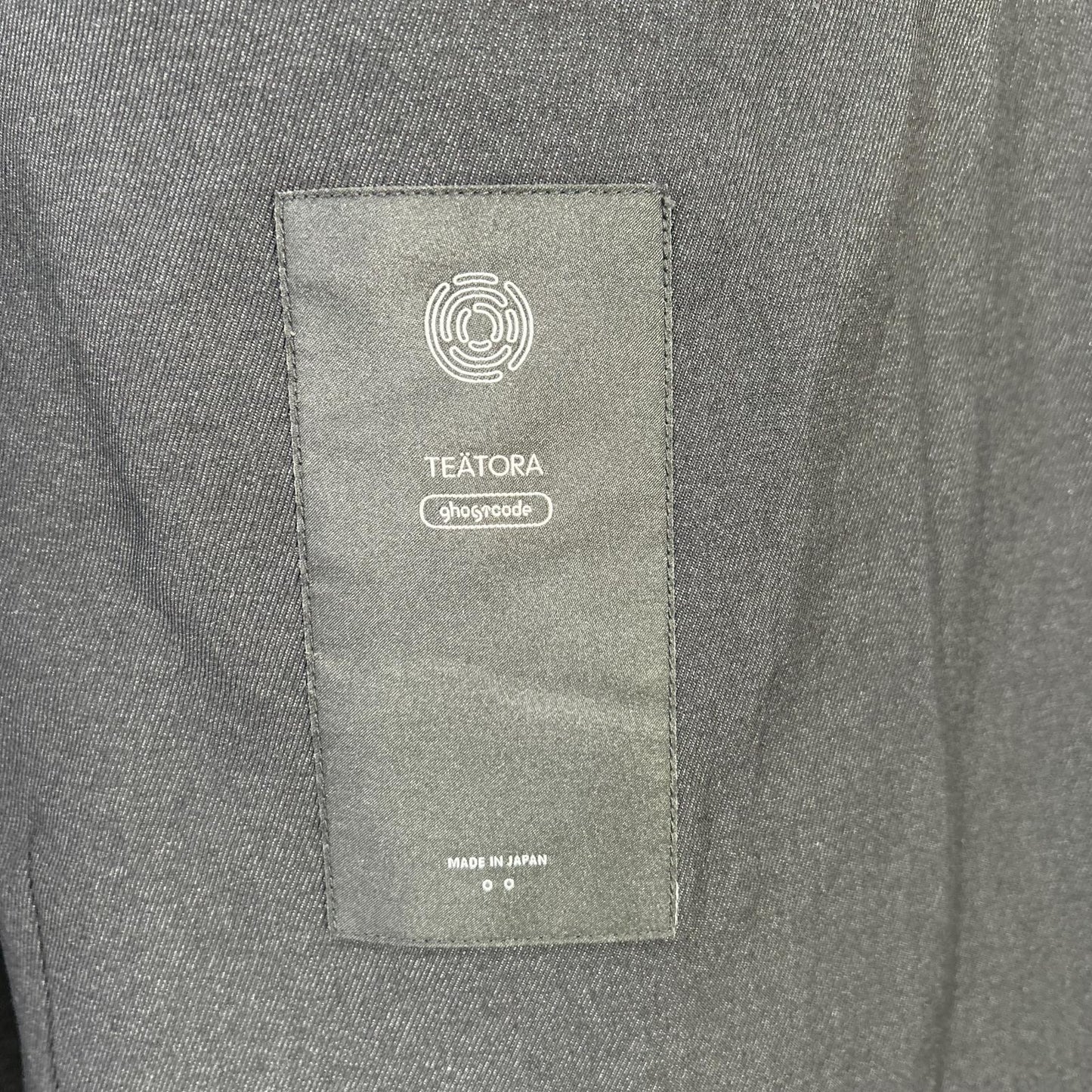 TEATORA テアトラ TT-201-PLS-GC ブラック GHOST CODE DEVICE JACKET PLUS ノッチドラペル 1Bジャケット ジャケット