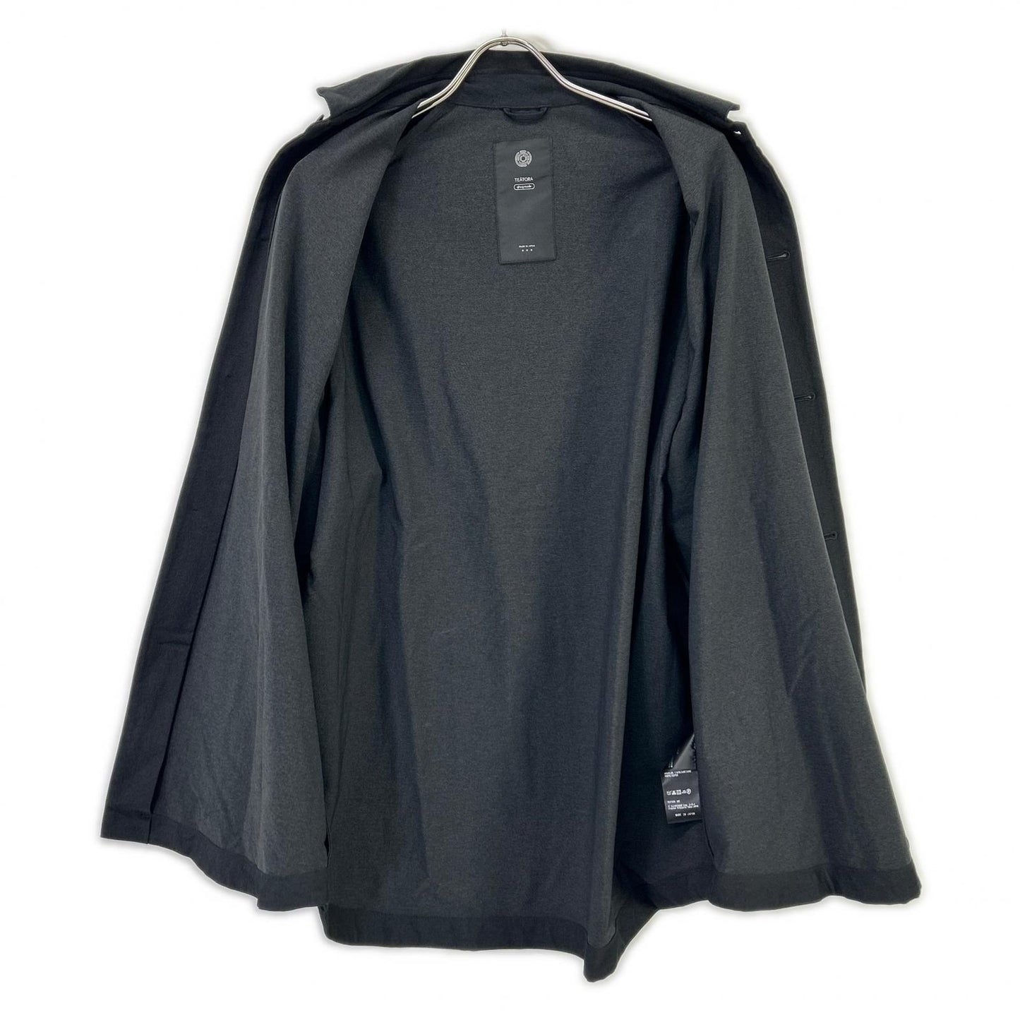 TEATORA テアトラ ブラック GHOST CODE CARTRIDGE SHIRT トップス