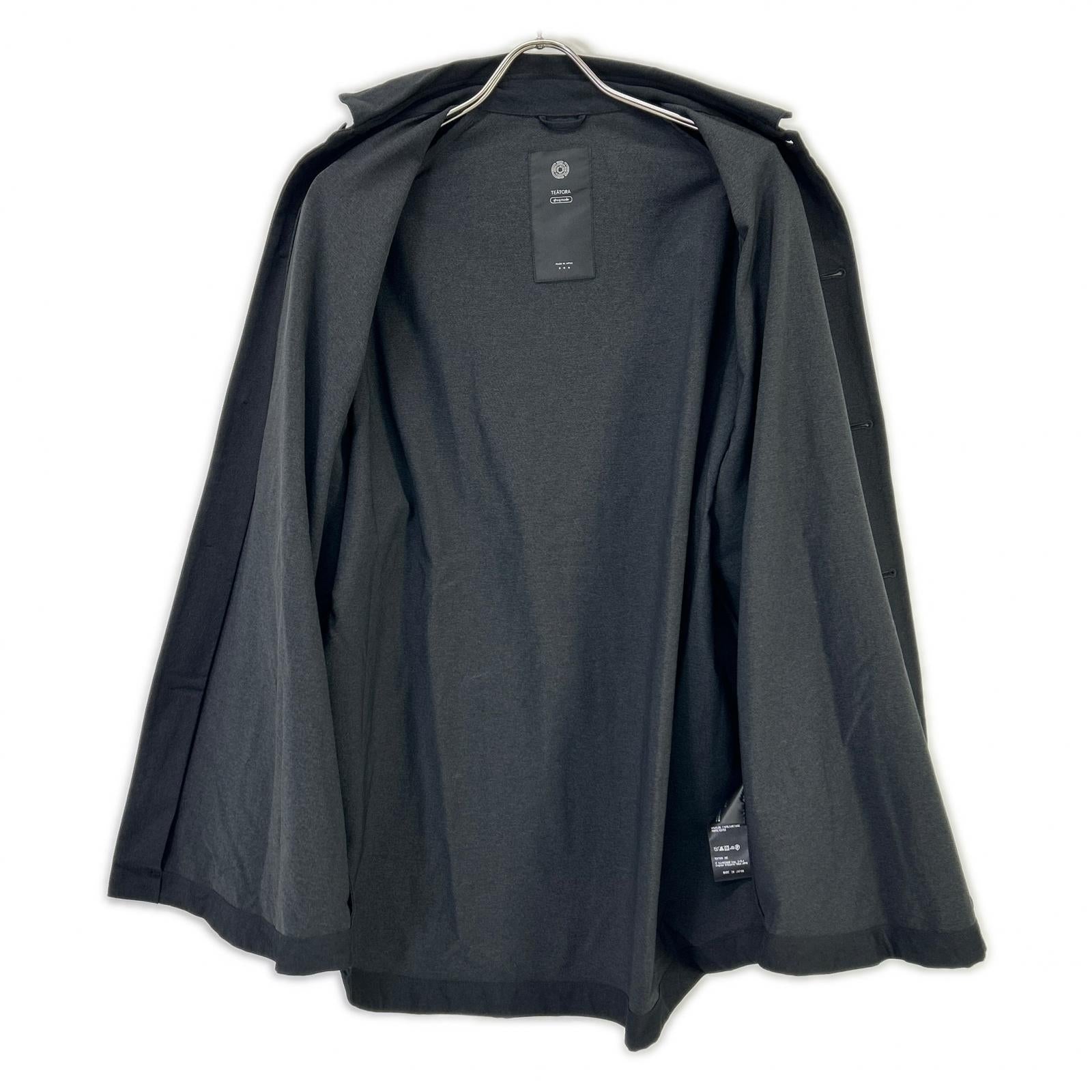 TEATORA テアトラ ブラック GHOST CODE CARTRIDGE SHIRT トップス