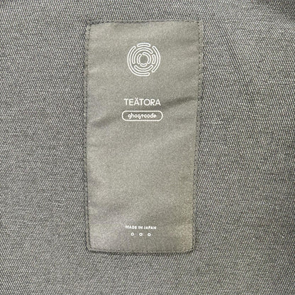 TEATORA テアトラ ブラック GHOST CODE CARTRIDGE SHIRT トップス