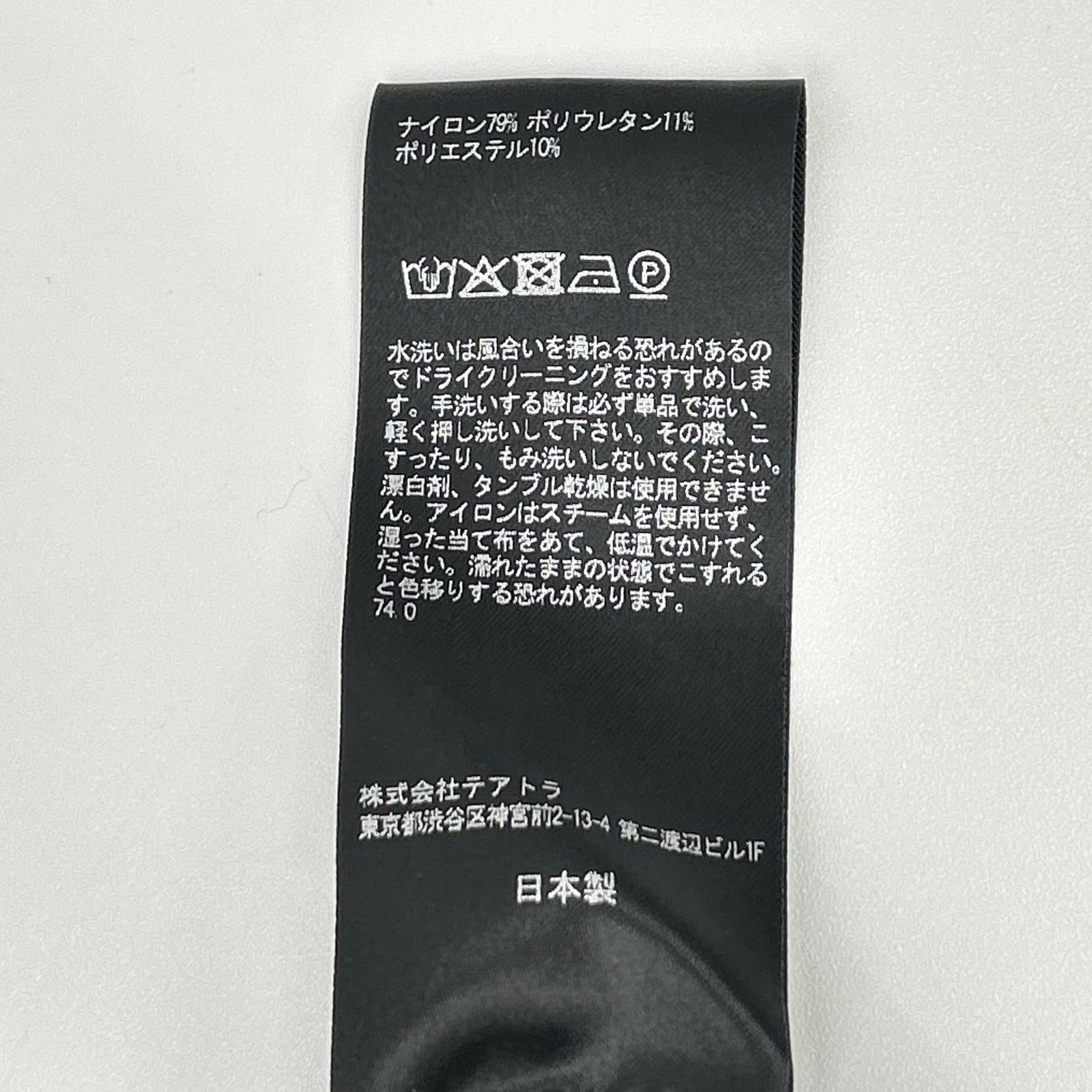 TEATORA テアトラ ブラック GHOST CODE CARTRIDGE SHIRT トップス