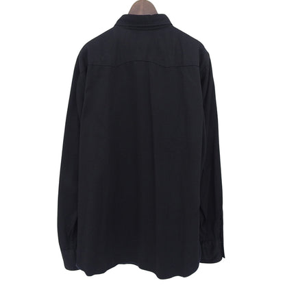 WAREHOUSE ウエアハウス 【WESTERN WEAR】 コットン シェルボタン ウエスタンシャツ トップス メンズ 黒 ブラック 42 トップス