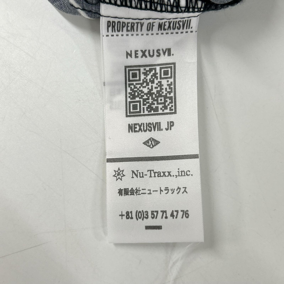 NEXUSVII. NexusVII. black rayon SPIDER-WEB HAWAIIAN SHIRT open-collar shirt top