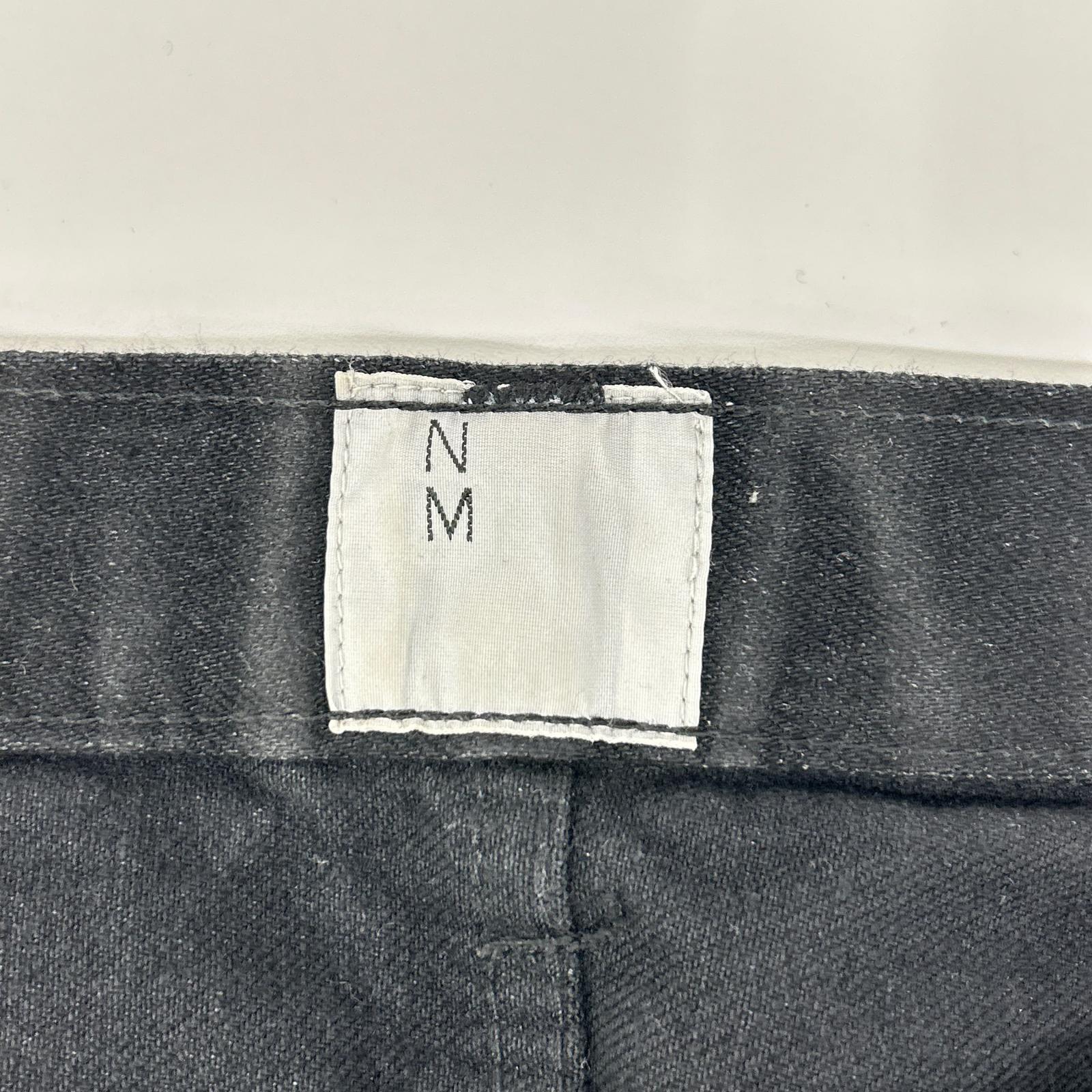 New Manual ニューマニュアル #010 ブラック コットン LV SUPER SLIM JEANS BK ONE-WASHED ボトムス