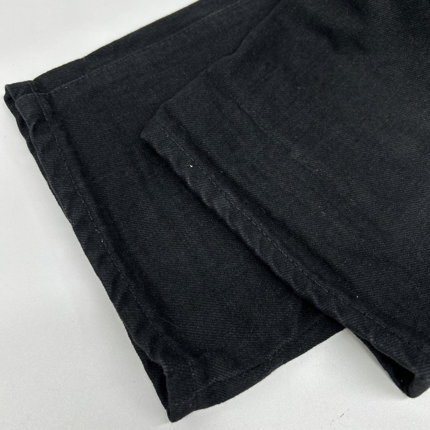 New Manual ニューマニュアル #010 ブラック コットン LV SUPER SLIM JEANS BK ONE-WASHED ボトムス