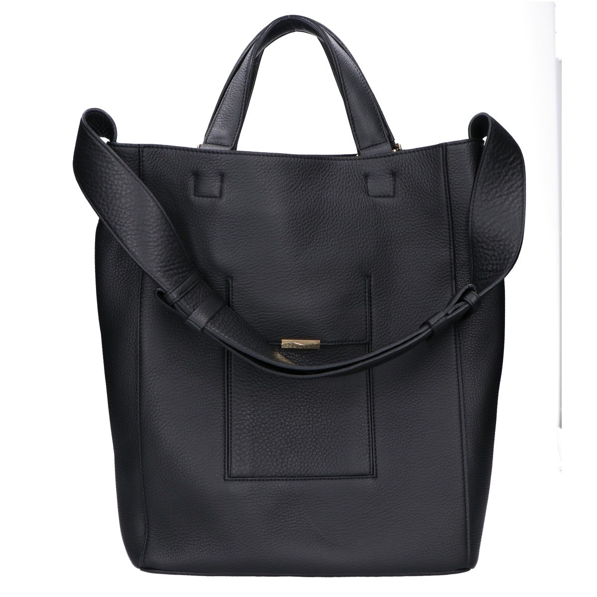 thYme タイム 【美品】50525061001 NATURAL SHRINK LEATHER TOTE BAG ナチュラルシュリンクレザー トートバッグ