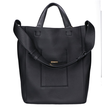 thYme タイム 【美品】50525061001 NATURAL SHRINK LEATHER TOTE BAG ナチュラルシュリンクレザー トートバッグ