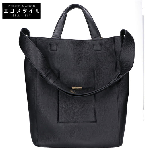 thYme タイム 【美品】50525061001 NATURAL SHRINK LEATHER TOTE BAG ナチュラルシュリンクレザー トートバッグ