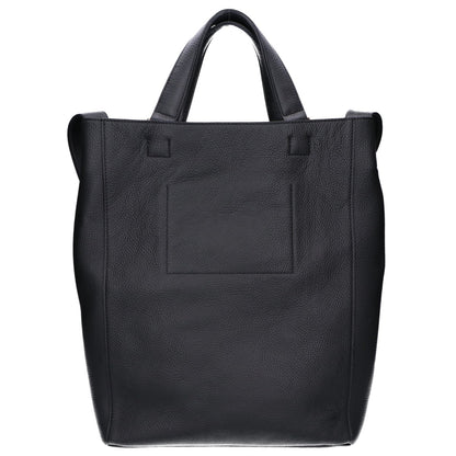 thYme タイム 【美品】50525061001 NATURAL SHRINK LEATHER TOTE BAG ナチュラルシュリンクレザー トートバッグ
