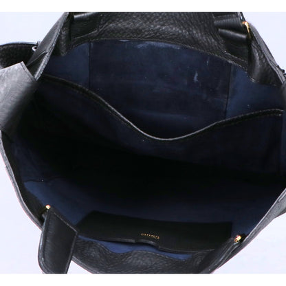 thYme タイム 【美品】50525061001 NATURAL SHRINK LEATHER TOTE BAG ナチュラルシュリンクレザー トートバッグ