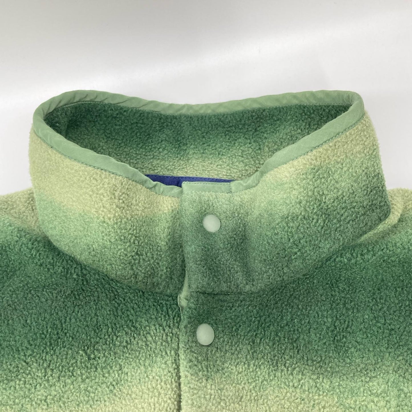 Patagonia パタゴニア 15年製 25580 グリーン メキシコ製 ライトウェイトシンチラスナップTプルオーバー フリースプルオーバー トップス