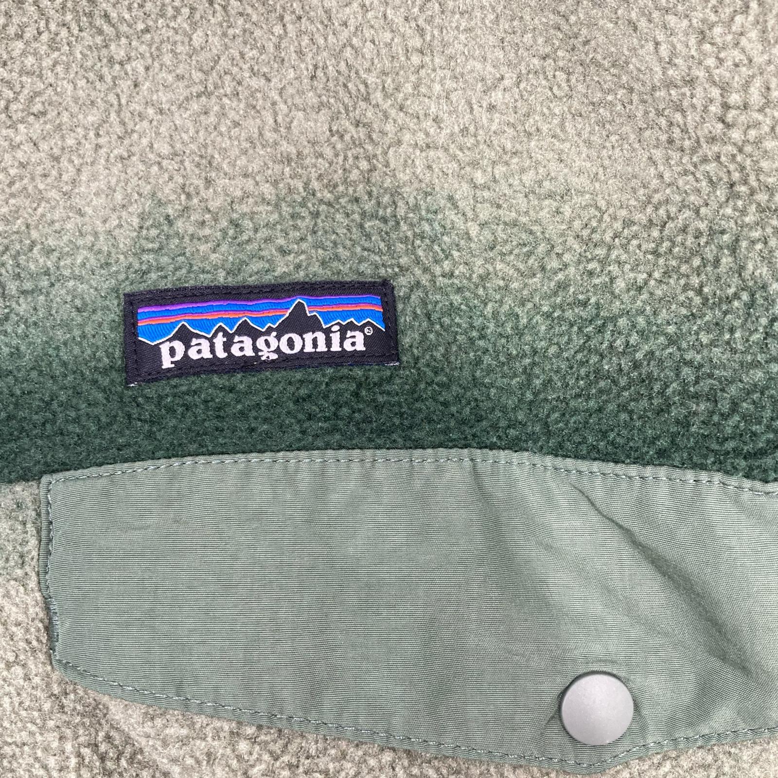Patagonia 2015 25580 green Mexico-made Lightweight Synchilla Snap-T pullover fleece