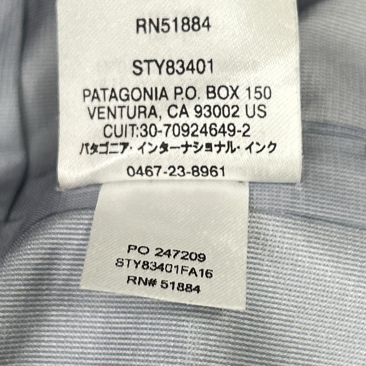 Patagonia 【Domestic official product】83401 GORE-TEX TRIOLET JACKET