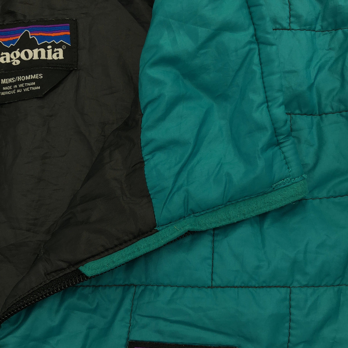 Patagonia パタゴニア 17年製 84212 ターコイズブルー ナイロン ナノパフジャケット トップス