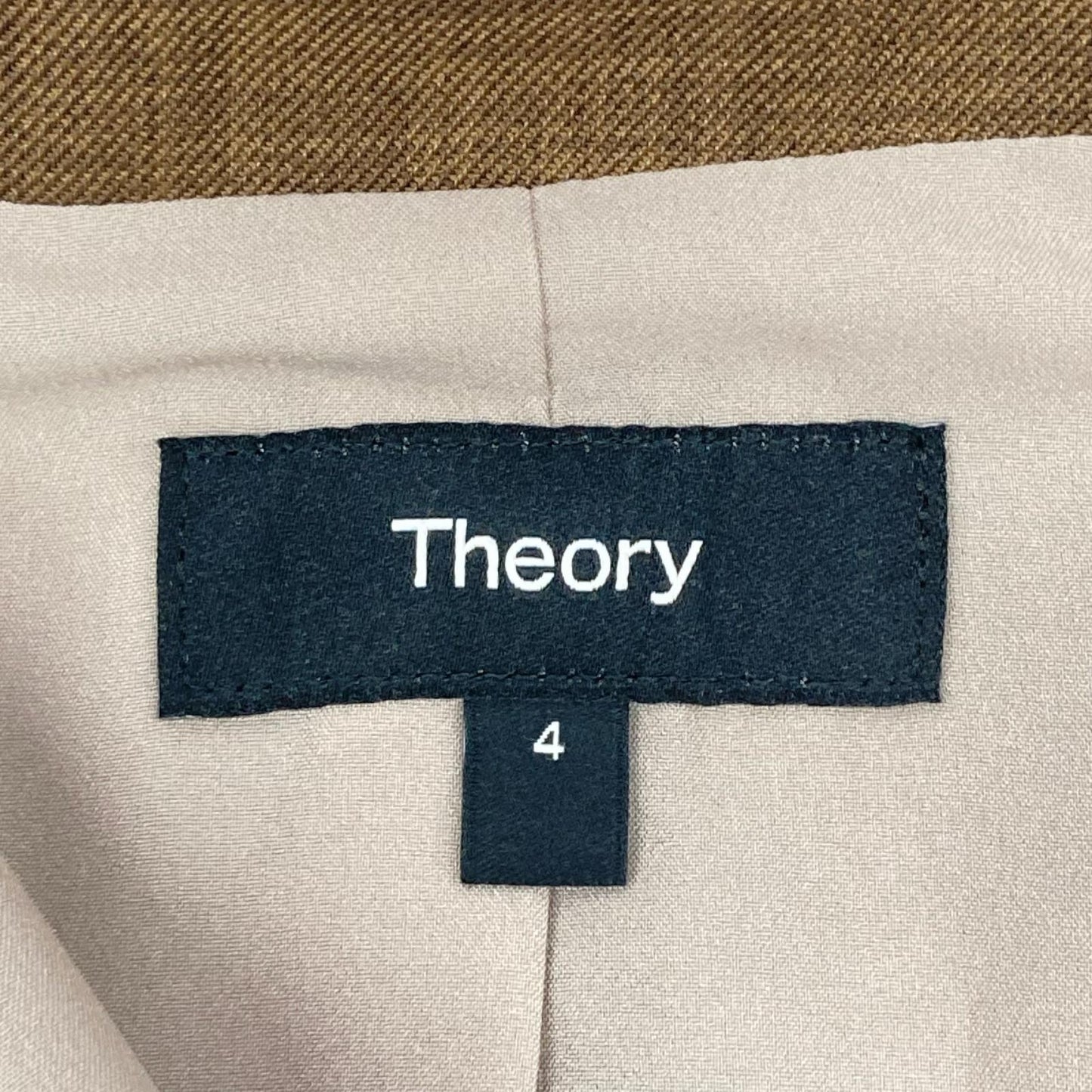 Theory セオリー 25年製 ブラウン シティツイル ダブルブレスト ベス ベスト
