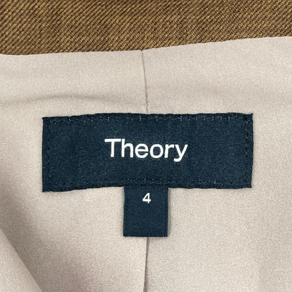 Theory セオリー 25年製 ブラウン シティツイル ダブルブレスト ベス ベスト