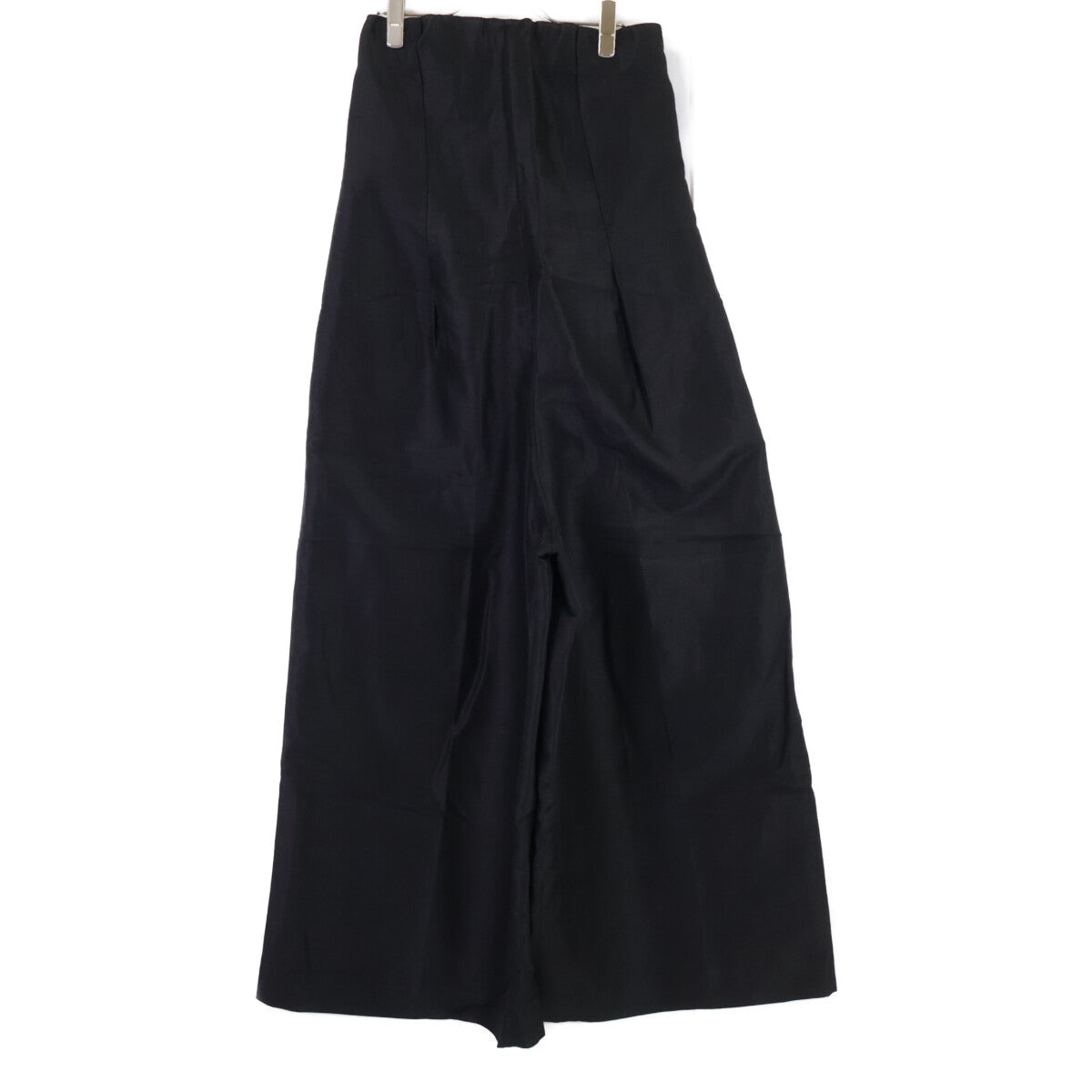 SACRA サクラ 【美品】125205051 SILKY LINEN ベアトップ オールインワン オーバーオール オールインワン