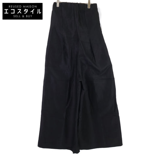 SACRA サクラ 【美品】125205051 SILKY LINEN ベアトップ オールインワン オーバーオール オールインワン