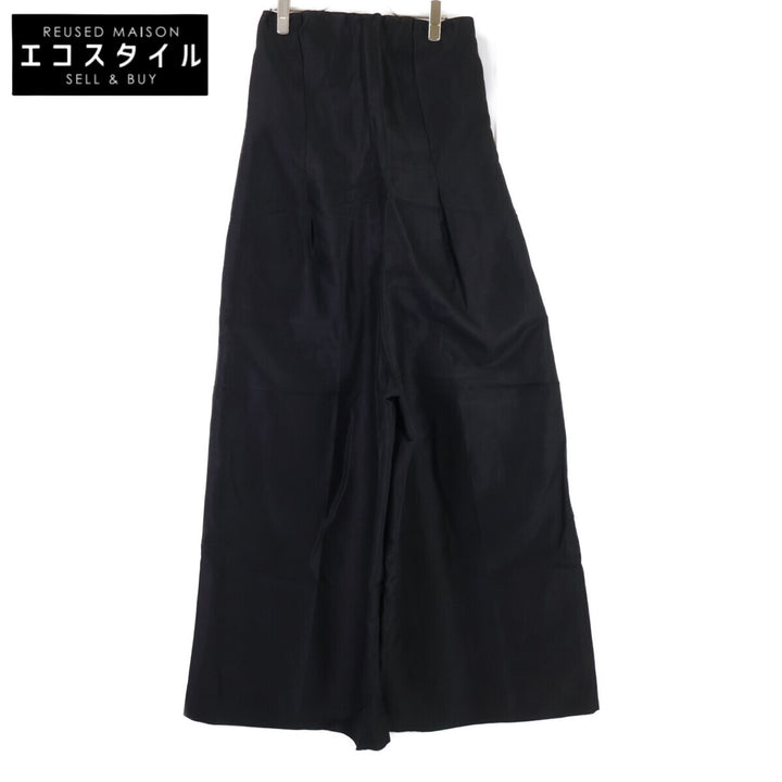SACRA サクラ 【美品】125205051 SILKY LINEN ベアトップ オールインワン オーバーオール オールインワン