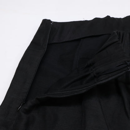 SACRA サクラ 【美品】125205051 SILKY LINEN ベアトップ オールインワン オーバーオール オールインワン
