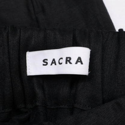 SACRA サクラ 【美品】125205051 SILKY LINEN ベアトップ オールインワン オーバーオール オールインワン