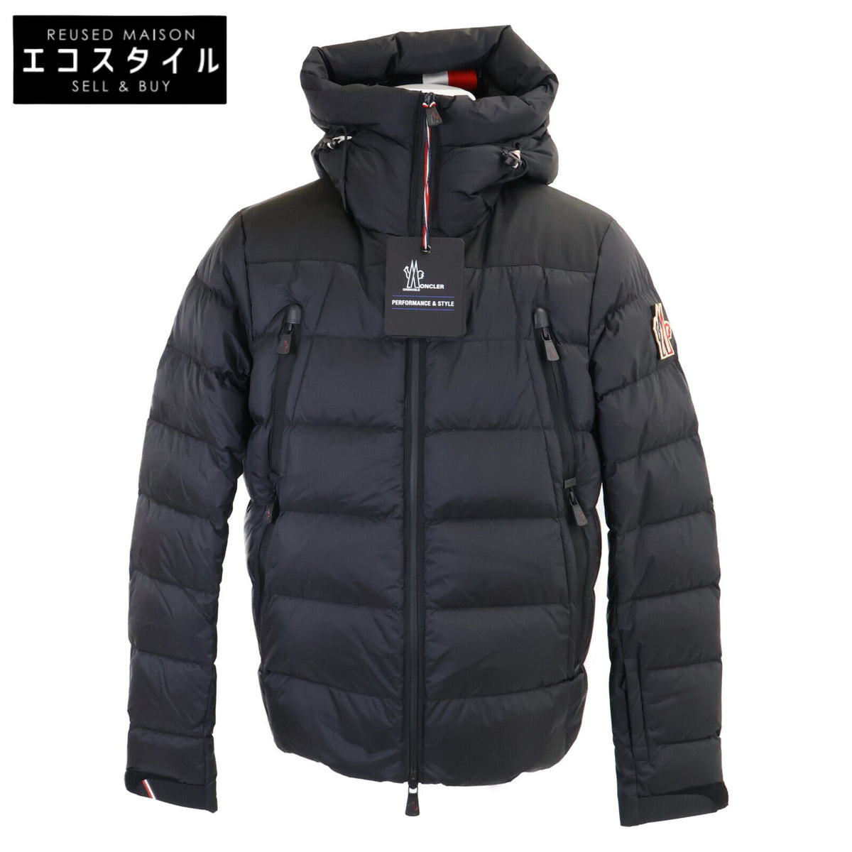 MONCLER GRENOBLE [Like new/2023] CAMURAC hooded down jacket