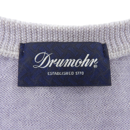 Drumohr ドルモア メリノウール クルーネックプルオーバーニット トップス メンズ ライトブルー 48 トップス