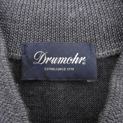 Drumohr ドルモア メリノウール ハイネックプルオーバーニット トップス メンズ グレー 48 トップス