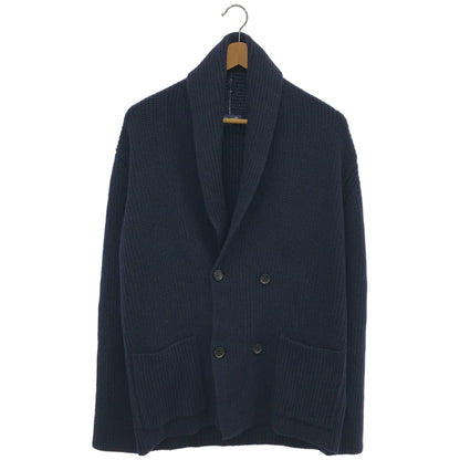Drumohr ドルモア ネイビー ショールカラー ダブルブレストニットジャケット トップス
